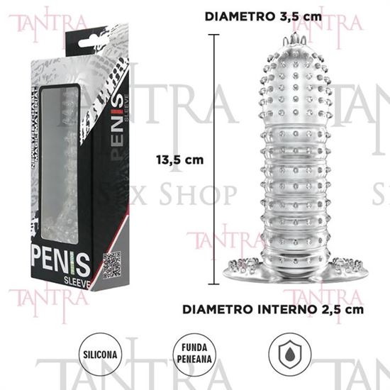 Funda para pene estimuladora vaginal